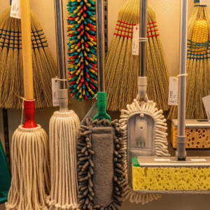 Escobas y trapeadores